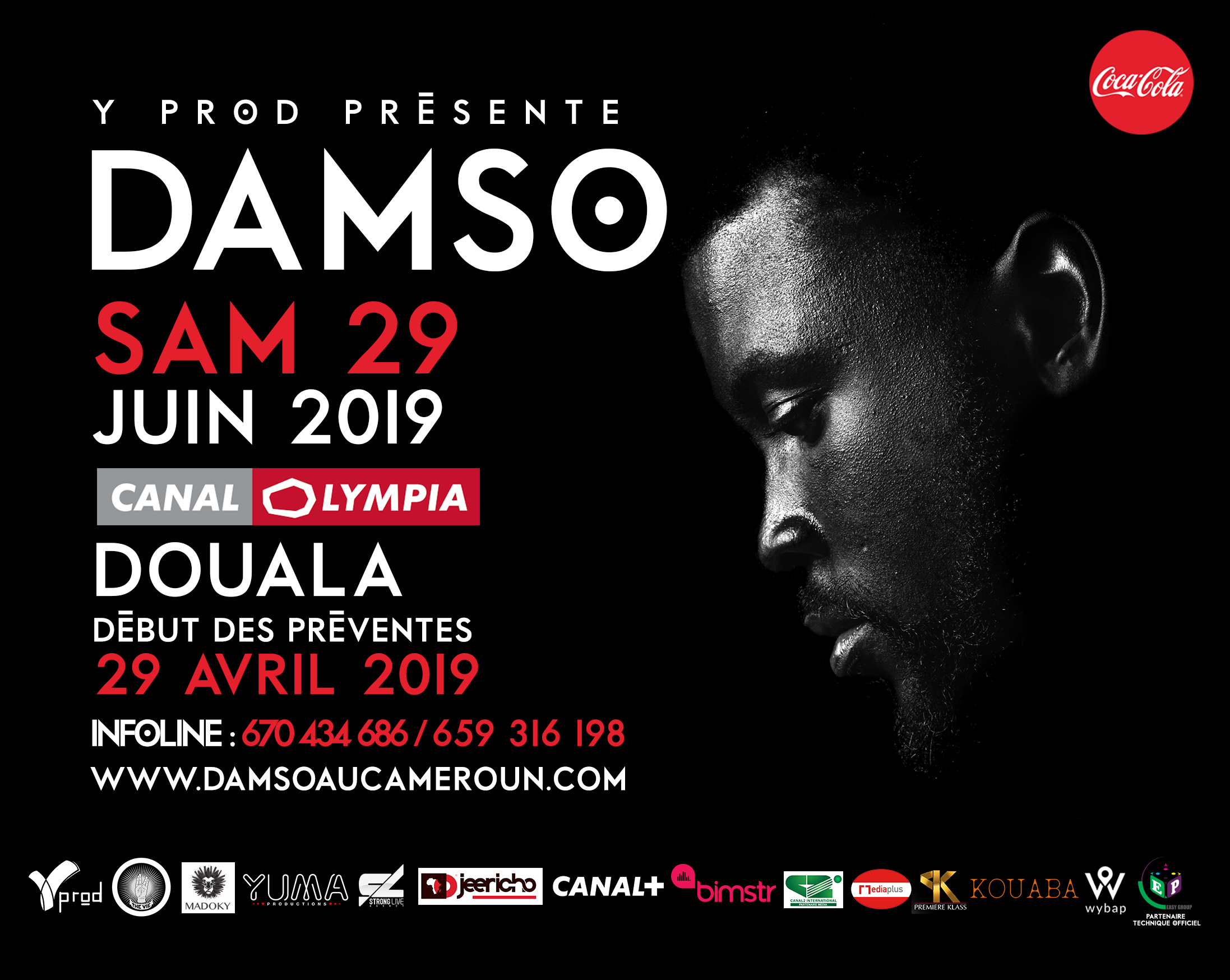 Les news de dn consulting : DAMSO en concert au Cameroun