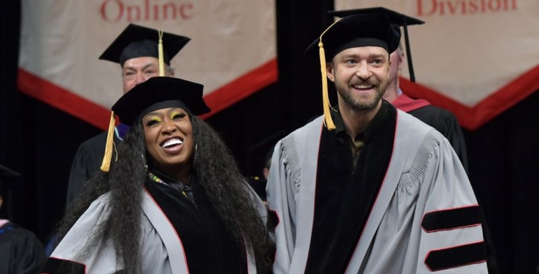 Les news de dn consulting : Missy Elliot et Justin Timberlake sont Docteurs en Musique