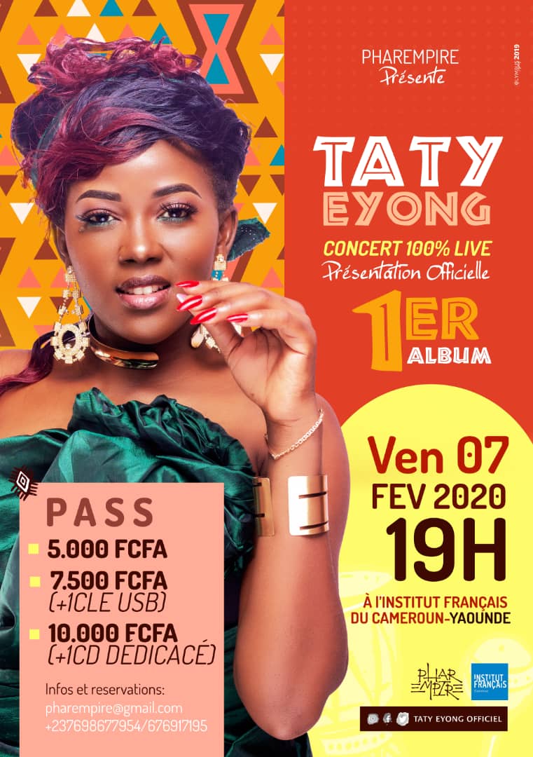 Les news de dn consulting : Taty Eyong en spectacle ce 7 février 2020 à  l'Ifc de Yaoundé